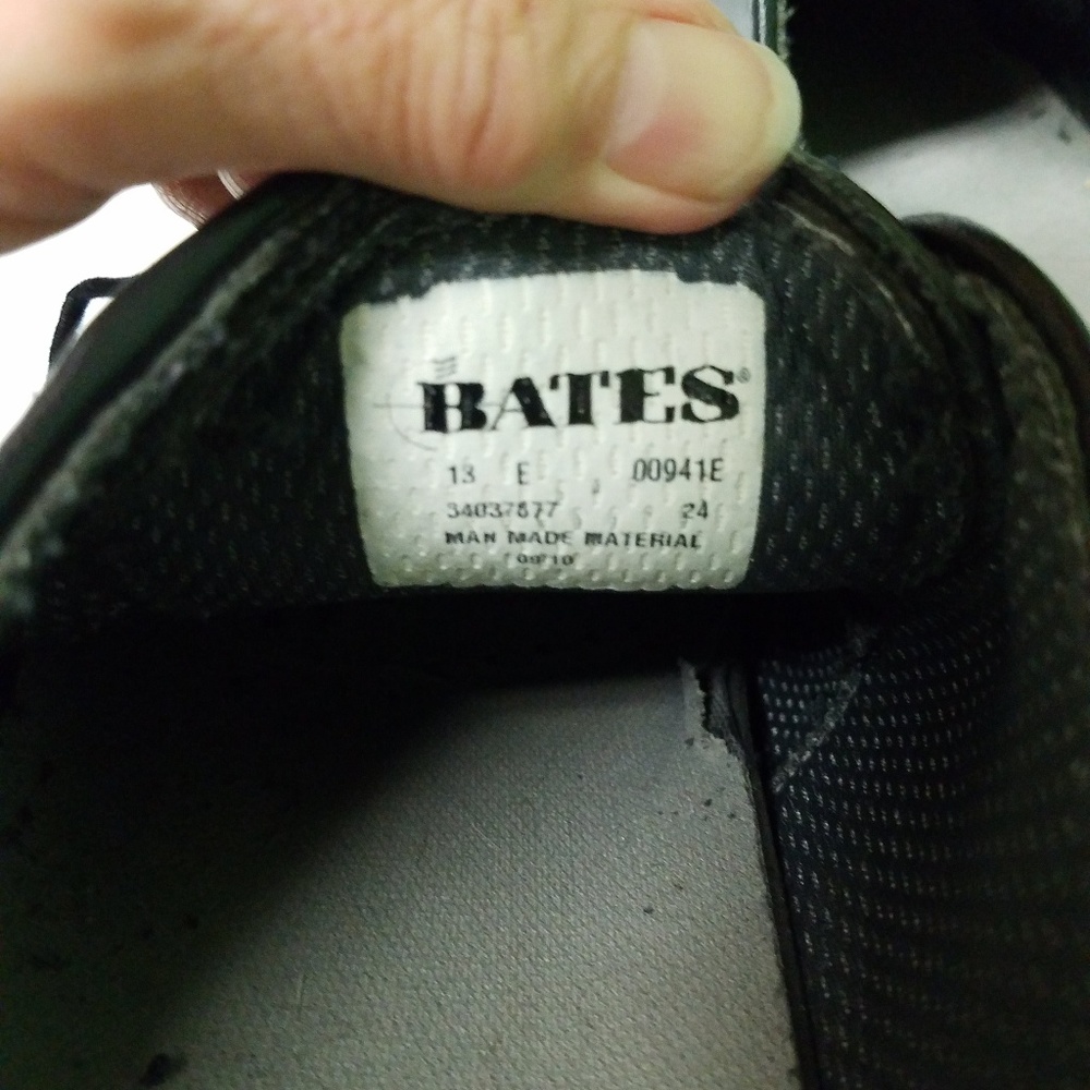 Bates High Gloss Uniform Military Dress Shoes - Picture 5 of 7